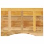 vidaXL Tablero de escritorio con curva madera mango rugosa 90x60x2,5cm vidaXL Tablero de escritorio con curva madera mango rugosa 90x60x2,5cm