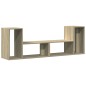 vidaXL Muebles de TV 2 uds madera ingeniería roble Sonoma 75x30x50 cm vidaXL Muebles de TV 2 uds madera ingeniería roble Sonoma 75x30x50 cm