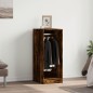 vidaXL Armario de madera de ingeniería roble ahumado 48x41x102 cm vidaXL Armario de madera de ingeniería roble ahumado 48x41x102 cm