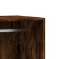 vidaXL Armario de madera de ingeniería roble ahumado 48x41x102 cm vidaXL Armario de madera de ingeniería roble ahumado 48x41x102 cm