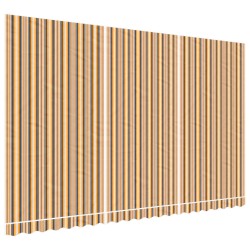 vidaXL Tela de repuesto de toldo rayas de colores 5x3 m