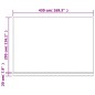 vidaXL Tela de repuesto de toldo rayas de colores 4,5x3 m vidaXL Tela de repuesto de toldo rayas de colores 4,5x3 m