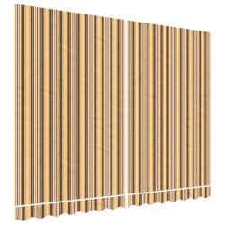 vidaXL Tela de repuesto de toldo rayas de colores 3,5x2,5 m