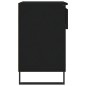vidaXL Mueble zapatero madera contrachapada negro 70x36x60 cm vidaXL Mueble zapatero madera contrachapada negro 70x36x60 cm
