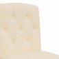 vidaXL Taburetes altos 2 uds madera maciza de caucho y tela vidaXL Taburetes altos 2 uds madera maciza de caucho y tela