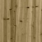 vidaXL Juego de sofás de jardín 6 piezas madera de pino impregnada