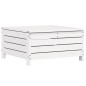 vidaXL Juego de sofás de jardín 8 pzas madera maciza de pino blanco vidaXL Juego de sofás de jardín 8 pzas madera maciza de pino blanco