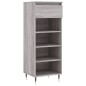 vidaXL Mueble zapatero madera contrachapada gris Sonoma 40x36x105 cm vidaXL Mueble zapatero madera contrachapada gris Sonoma 40x36x105 cm