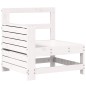 vidaXL Juego de sofás de jardín 7 pzas madera maciza de pino blanco vidaXL Juego de sofás de jardín 7 pzas madera maciza de pino blanco