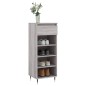 vidaXL Mueble zapatero madera contrachapada gris Sonoma 40x36x105 cm vidaXL Mueble zapatero madera contrachapada gris Sonoma 40x36x105 cm