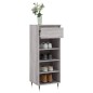 vidaXL Mueble zapatero madera contrachapada gris Sonoma 40x36x105 cm vidaXL Mueble zapatero madera contrachapada gris Sonoma 40x36x105 cm