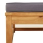 vidaXL Juego de muebles jardín 6 pzas con cojines madera maciza acacia vidaXL Juego de muebles jardín 6 pzas con cojines madera maciza acacia
