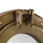 vidaXL Espejo de ojo de buey de pared aluminio y vidrio Ø30 cm vidaXL Espejo de ojo de buey de pared aluminio y vidrio Ø30 cm