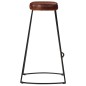 vidaXL Taburetes de bar Gavin 2 uds marrón oscuro 44x37,5x78 cm vidaXL Taburetes de bar Gavin 2 uds marrón oscuro 44x37,5x78 cm