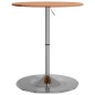 vidaXL Mesa alta de madera maciza de haya Ø60x89,5 cm vidaXL Mesa alta de madera maciza de haya Ø60x89,5 cm