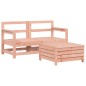 vidaXL Juego de sofás de jardín 3 pzas madera maciza de abeto Douglas vidaXL Juego de sofás de jardín 3 pzas madera maciza de abeto Douglas