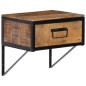 vidaXL Mesita de noche madera maciza de mango 40x35x40 cm