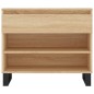 vidaXL Mueble zapatero madera contrachapada roble Sonoma 70x36x60 cm vidaXL Mueble zapatero madera contrachapada roble Sonoma 70x36x60 cm