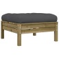 vidaXL Set de sofás jardín 9 pzas con cojines madera pino impregnada vidaXL Set de sofás jardín 9 pzas con cojines madera pino impregnada