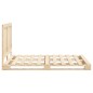 vidaXL Estructura de cama con cabecero madera maciza pino 160x200 cm vidaXL Estructura de cama con cabecero madera maciza pino 160x200 cm