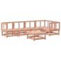 vidaXL Juego de muebles de jardín 6 pzas madera maciza abeto Douglas vidaXL Juego de muebles de jardín 6 pzas madera maciza abeto Douglas