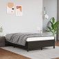 vidaXL Estructura de cama cuero sintético negro 120x190 cm vidaXL Estructura de cama cuero sintético negro 120x190 cm