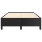 vidaXL Estructura de cama cuero sintético negro 120x190 cm vidaXL Estructura de cama cuero sintético negro 120x190 cm