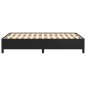 vidaXL Estructura de cama cuero sintético negro 120x190 cm vidaXL Estructura de cama cuero sintético negro 120x190 cm