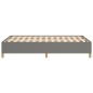vidaXL Estructura de cama tela gris oscuro 120x190 cm vidaXL Estructura de cama tela gris oscuro 120x190 cm
