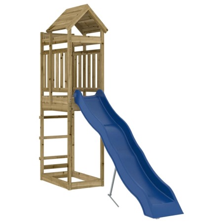 vidaXL Parque infantil de exterior madera de pino impregnada