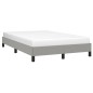 vidaXL Estructura de cama tela gris claro 120x190 cm vidaXL Estructura de cama tela gris claro 120x190 cm