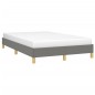 vidaXL Estructura de cama tela gris oscuro 120x190 cm vidaXL Estructura de cama tela gris oscuro 120x190 cm