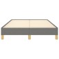 vidaXL Estructura de cama tela gris oscuro 120x190 cm vidaXL Estructura de cama tela gris oscuro 120x190 cm