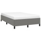 vidaXL Estructura de cama tela gris oscuro 120x190 cm vidaXL Estructura de cama tela gris oscuro 120x190 cm