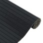 vidaXL Alfombra rectangular bambú negro 70x100 cm vidaXL Alfombra rectangular bambú negro 70x100 cm