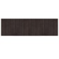vidaXL Alfombra rectangular bambú marrón oscuro 60x200 cm vidaXL Alfombra rectangular bambú marrón oscuro 60x200 cm