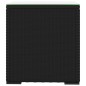 vidaXL Mesa auxiliar ratán PE y vidrio templado negro 40x37x40,5 cm vidaXL Mesa auxiliar ratán PE y vidrio templado negro 40x37x40,5 cm
