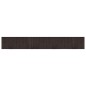 vidaXL Alfombra rectangular bambú marrón oscuro 60x400 cm vidaXL Alfombra rectangular bambú marrón oscuro 60x400 cm