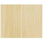 vidaXL Alfombra rectangular bambú color natural claro 80x100 cm vidaXL Alfombra rectangular bambú color natural claro 80x100 cm