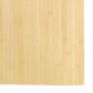 vidaXL Alfombra rectangular bambú color natural claro 80x100 cm vidaXL Alfombra rectangular bambú color natural claro 80x100 cm