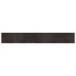 vidaXL Alfombra rectangular bambú marrón oscuro 70x500 cm vidaXL Alfombra rectangular bambú marrón oscuro 70x500 cm