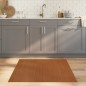 vidaXL Alfombra rectangular bambú marrón 100x100 cm