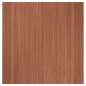 vidaXL Alfombra rectangular bambú marrón 100x100 cm