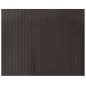 vidaXL Alfombra rectangular bambú marrón oscuro 80x100 cm vidaXL Alfombra rectangular bambú marrón oscuro 80x100 cm