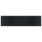 vidaXL Alfombra rectangular bambú negro 100x400 cm vidaXL Alfombra rectangular bambú negro 100x400 cm