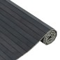 vidaXL Alfombra rectangular bambú gris 100x100 cm vidaXL Alfombra rectangular bambú gris 100x100 cm