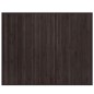 vidaXL Alfombra rectangular bambú marrón oscuro 80x100 cm