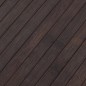 vidaXL Alfombra rectangular bambú marrón oscuro 80x100 cm