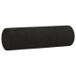 vidaXL Sofá de 2 plazas con cojines tela negro 120 cm