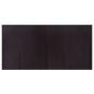 vidaXL Alfombra rectangular bambú marrón oscuro 100x200 cm vidaXL Alfombra rectangular bambú marrón oscuro 100x200 cm